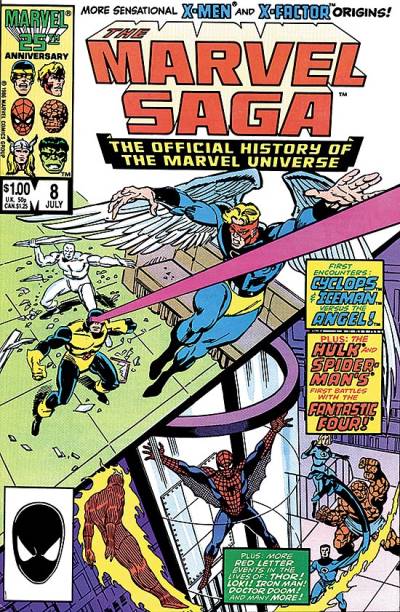 Marvel Saga, The: The Official History of The Marvel Universe (1985)   n° 8 - Marvel Comics