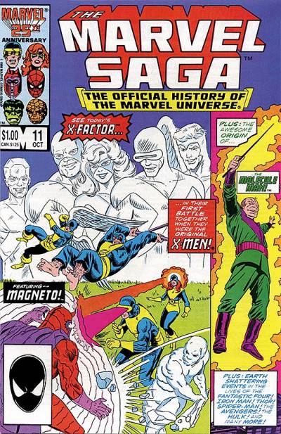 Marvel Saga, The: The Official History of The Marvel Universe (1985)   n° 11 - Marvel Comics