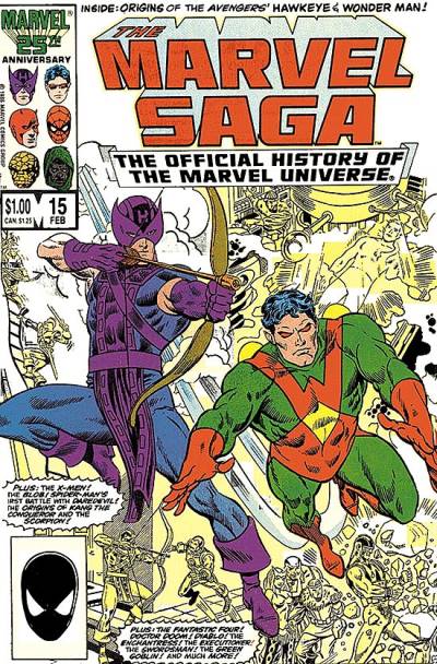 Marvel Saga, The: The Official History of The Marvel Universe (1985)   n° 15 - Marvel Comics