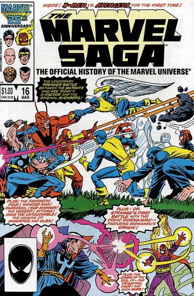 Marvel Saga, The: The Official History of The Marvel Universe (1985)   n° 16 - Marvel Comics