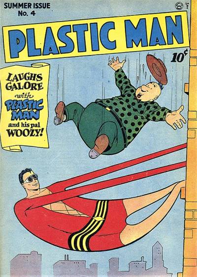 Plastic Man (1943)   n° 4 - Quality Comics