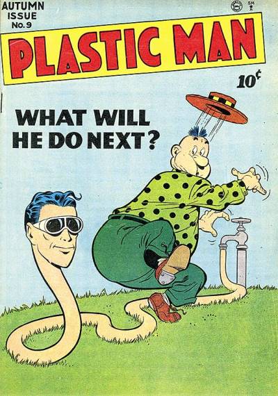 Plastic Man (1943)   n° 9 - Quality Comics