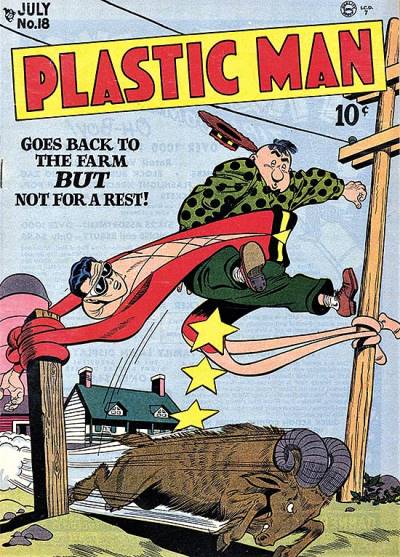 Plastic Man (1943)   n° 18 - Quality Comics