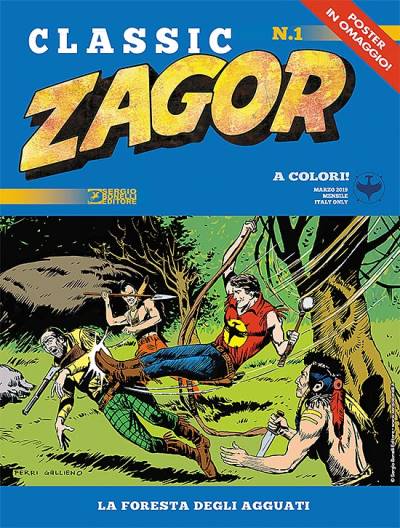 Zagor Classic (2019)   n° 1 - Sergio Bonelli Editore