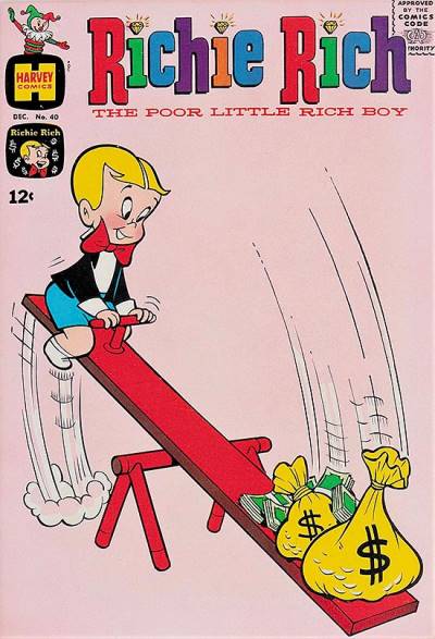 Richie Rich (1960)   n° 40 - Harvey Comics