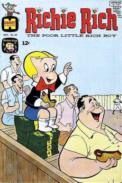 Richie Rich (1960)   n° 63 - Harvey Comics