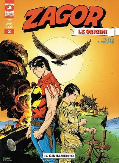 Zagor: Le Origini (2019)   n° 2 - Sergio Bonelli Editore