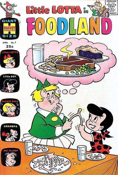 Little Lotta Foodland (1963)   n° 7 - Harvey Comics