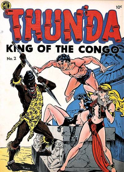Thun'da, King of The Congo (1952)   n° 2 - Magazine Enterprises