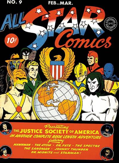 All-Star Comics (1940)   n° 9 - DC Comics