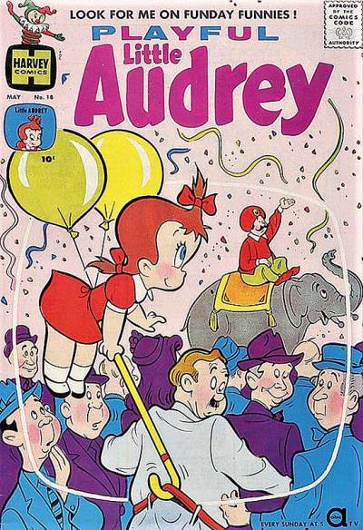 Playful Little Audrey (1957)   n° 18 - Harvey Comics