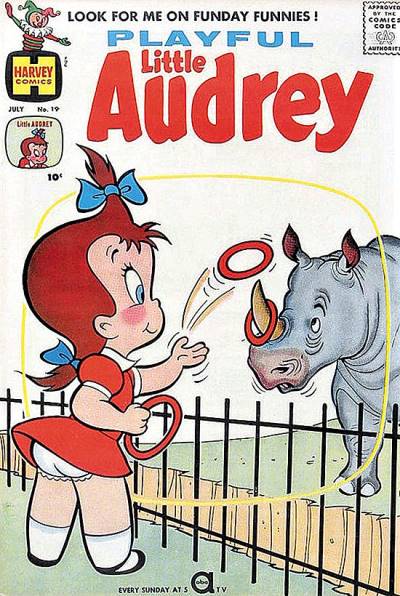 Playful Little Audrey (1957)   n° 19 - Harvey Comics