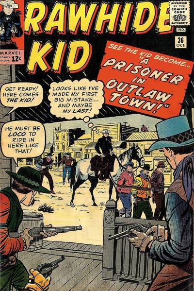 Rawhide Kid, The (1960)   n° 36 - Marvel Comics
