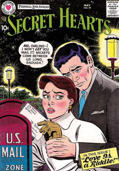 Secret Hearts (1949)   n° 39 - DC Comics