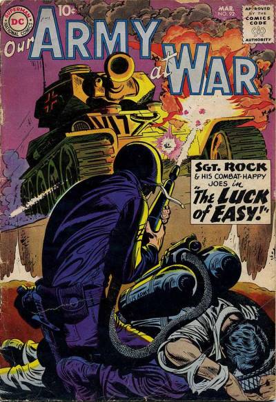 Our Army At War (1952)   n° 92 - DC Comics