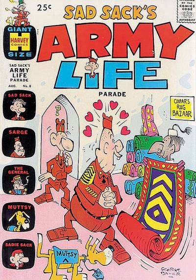 Sad Sack Army Life Parade (1963)   n° 8 - Harvey Comics