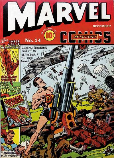 Marvel Mystery Comics (1939)   n° 14 - Timely Publications