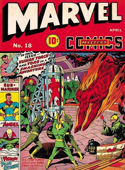 Marvel Mystery Comics (1939)   n° 18 - Timely Publications