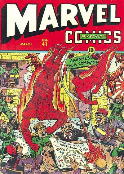 Marvel Mystery Comics (1939)   n° 41 - Timely Publications