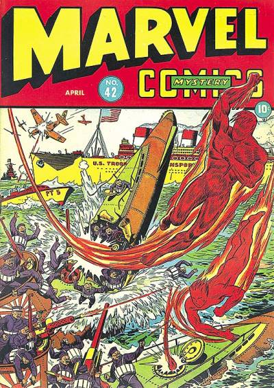 Marvel Mystery Comics (1939)   n° 42 - Timely Publications