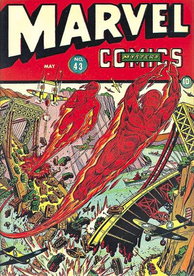Marvel Mystery Comics (1939)   n° 43 - Timely Publications