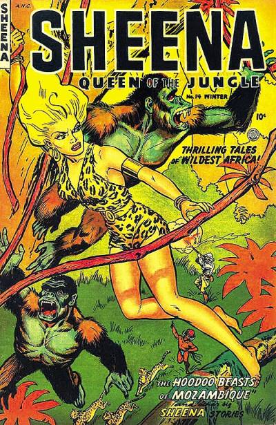Sheena, Queen of The Jungle (1942)   n° 14 - Fiction House