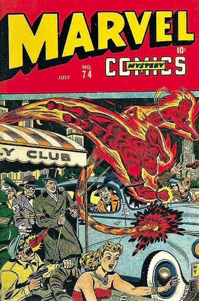 Marvel Mystery Comics (1939)   n° 74 - Timely Publications