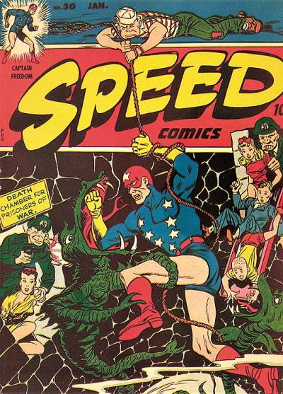 Speed Comics (1941)   n° 30 - Harvey Comics