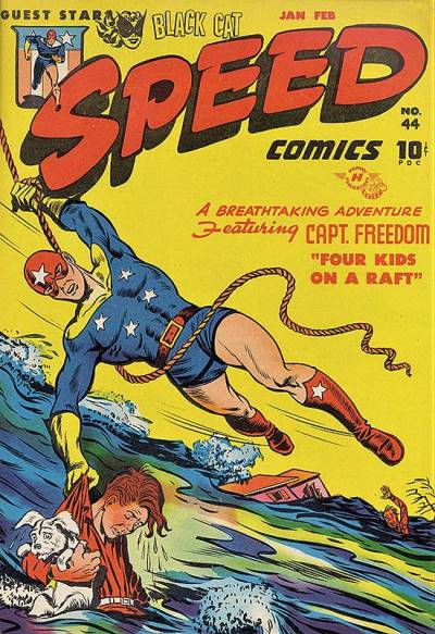 Speed Comics (1941)   n° 44 - Harvey Comics