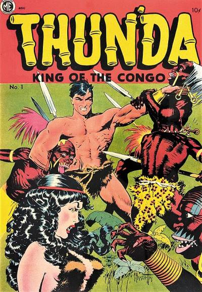 Thun'da, King of The Congo (1952)   n° 1 - Magazine Enterprises