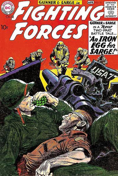 Our Fighting Forces (1954)   n° 54 - DC Comics