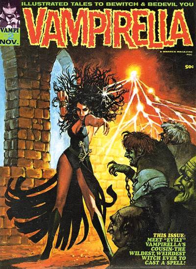 Vampirella (1969)   n° 2 - Warren Publishing