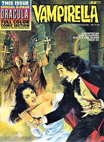 Vampirella (1969)   n° 22 - Warren Publishing