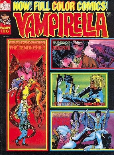 Vampirella (1969)   n° 26 - Warren Publishing