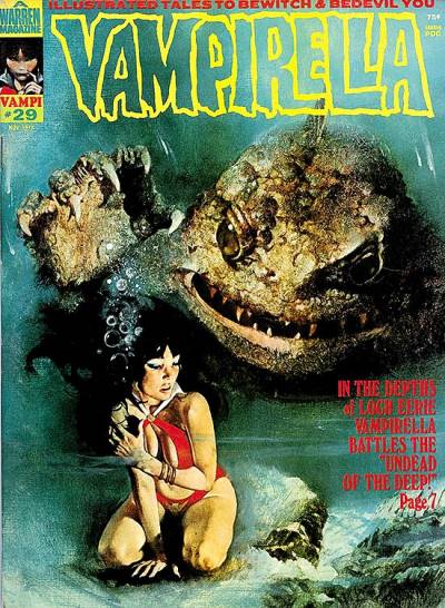 Vampirella (1969)   n° 29 - Warren Publishing