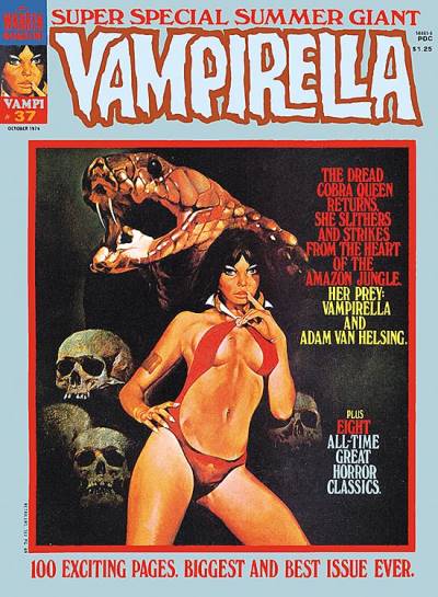 Vampirella (1969)   n° 37 - Warren Publishing
