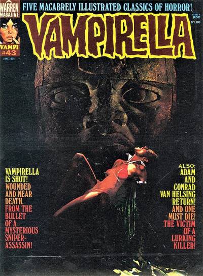 Vampirella (1969)   n° 43 - Warren Publishing