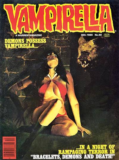 Vampirella (1969)   n° 92 - Warren Publishing