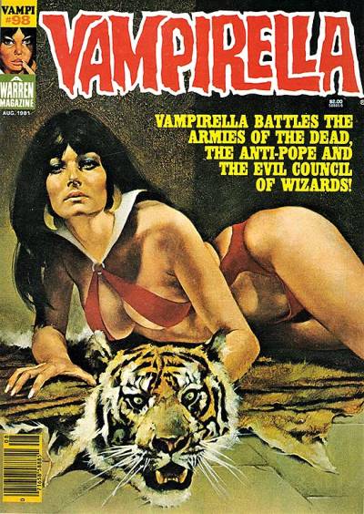 Vampirella (1969)   n° 98 - Warren Publishing