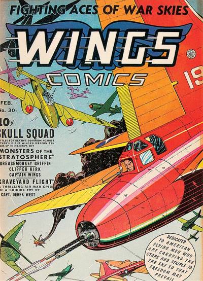 Wings Comics (1940)   n° 30 - Fiction House