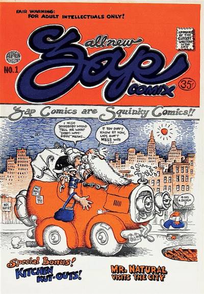 Zap Comix (1969)   n° 1 - The Print Mint Inc.