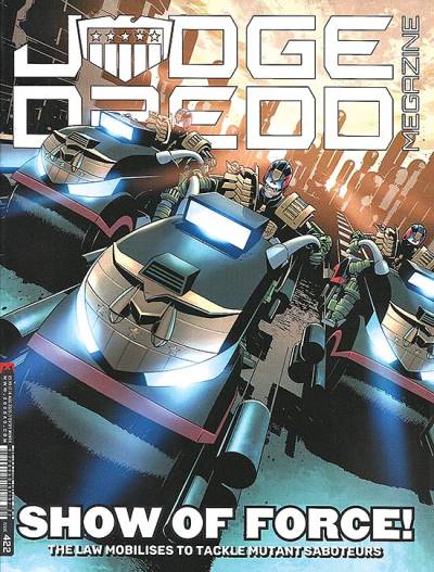 Judge Dredd Megazine (2003)   n° 422 - Rebellion