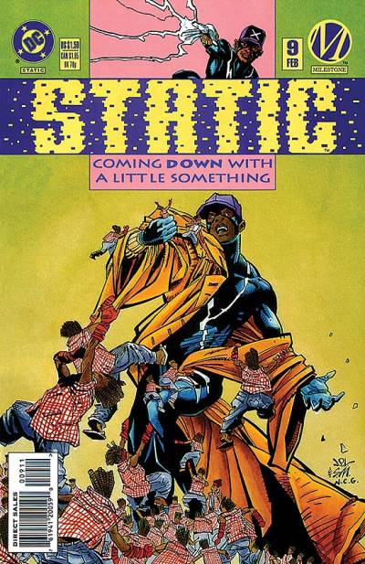 Static (1993)   n° 9 - DC (Milestone)