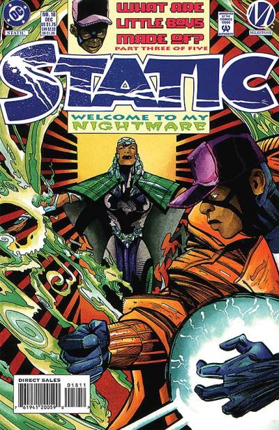 Static (1993)   n° 18 - DC (Milestone)