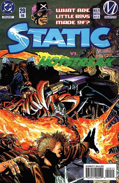 Static (1993)   n° 20 - DC (Milestone)