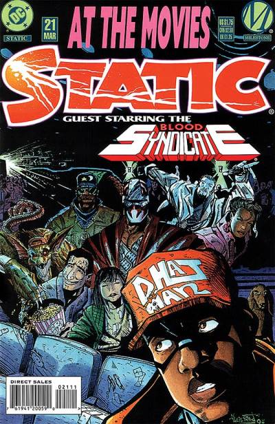 Static (1993)   n° 21 - DC (Milestone)