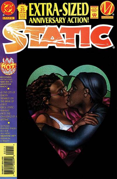 Static (1993)   n° 25 - DC (Milestone)