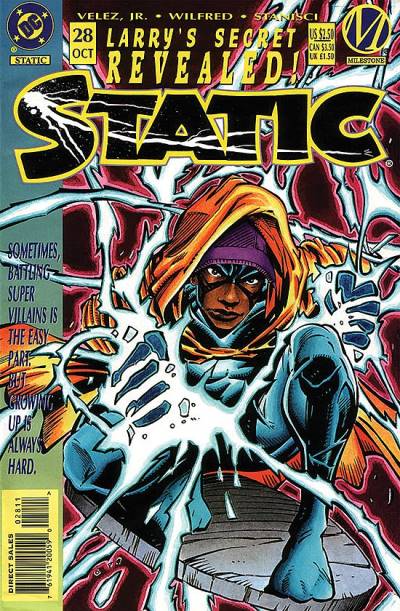 Static (1993)   n° 28 - DC (Milestone)