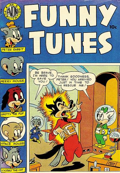 Funny Tunes (1953)   n° 1 - Avon Periodicals