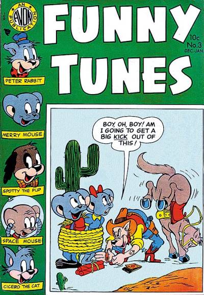 Funny Tunes (1953)   n° 3 - Avon Periodicals